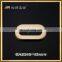 Gold Zinc Alloy Oval Metal Grommet For Handbags, Factory Price Meta Grommets For Bag Decoration