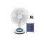 12 Inch Solar Powered DC Rechargeable FAN