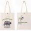 Customized Logo Tote Shopping Bag, eco-friendly Cotton Canvas Bag