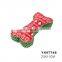 Soft pet products squeaky plush chew dog toy