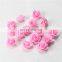 Wool Felt Flower with Leaves Felt Hair Flowers Handmade DIY accessories