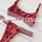 2019 New Arrivals Stock Leopard Print Cheeky Brazilian Bikini Swimwear 2pc Set