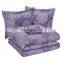 Designers comforter sets luxury Purple Floral 7 piece bedding comforter set goose down alternative comforter