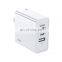 Remax White Black Ultrasonic 2 USB-C PD3.0 USB A QC3.0  GaN Fast China Wall 65W PD Charger adapter