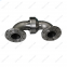 360 degree rotation high pressure hydraulic water swivel joint DIN flange connection