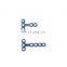 Competitive Price Orthopedic Surgical Implants 1.5mm T-type Locking Plate Maxillofacial Stainless Steel