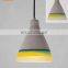 Nordic indoor hanging lamps concrete Industrial cement pendant lamp