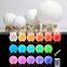 creative kids gift remote control RGB 16 colors 3d moon lamp