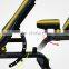 High quality strength machine gym equipment workout weight gym bench adjustable