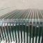 10mm thick balustrade tempered bevel glass