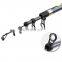 New Design Professional Saltwater Telescopic Fishing Rod 3.6 M 3.9 M 4.2 M 4.5 M 5.4 M Fishing Sea Rod Distance Throwing Rod