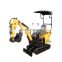 0.8 ton 1 ton mini crawler excavator 800kg xn08 with cheap prices for sale