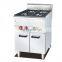 Gas Cooker Range with 4-Burner with Electric oven