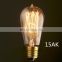 Decoration Vintage Edison Light Bulb ST58 40w 60w E27 Wholesale Antique Bulb 220v