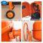 High Operating Efficiency Mini Portable Electrical Drum Mixer, Concrete Mixer, Cement Mixer with wheel from China