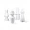 Nordic Modern Handmade Craft Small Ceramic Home Decerative Morandi Flower Vase Set