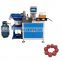 Automatically bottle caps positioning uesd penumatic single color pad printing machine