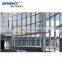 Aluminium glass curtain wall facade systems for building