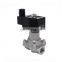COVNA 1 inch 12V DC Normally Closed High Temperature Stainless Steel Steam Solenoid Valve