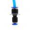 SNS SPG Series Push To Connect Fitting Straight Pipe Tube Reducer Pneumatic Quick Connectors 8 to 6