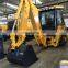 CHANGLIN four wheels backhoe loader 630A cheap mini loader for sale