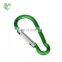 China wholesale cheap colourful key chains carabiner hook/aluminum carabiner hook