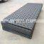 Durable Composite HDPE temporary walkway over grass portable  UHMW PE road mats