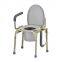 Commoda Chair Steel Drop-Arm Commode