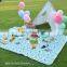 New Design Lightweight Waterproof Folding  Picnic Blanket Hiking Camping Picnic  Beach Mat With Tote