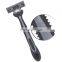 Pivoting Head Razor For Men Germany Blade Non-slip Rubber Handle Male Beard Cut Blade With Lubricant Strip LY3-04G