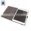 Indian Manufacturer of Anthracite Fitting Suede Lining Material Unisex Wholesale Genuine Leather Tablet Sleeve Bag