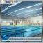 Long span space frame swimming pool roof