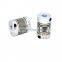 Spring Coupling Metal Bellows Clamp Type Spring flexible shaft Coupling for Step Moto CR Bore 4~35 mm
