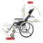 Wheelchair can be adjusted 90-180 ° for lying flat wheelchair