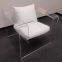 Acrylic Fabric Sofa Modern Simple Leather Chair Combination Hotel Living Room Leisure Sofa Chair for Guest Room