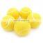 ITF Durable 2.5 Inches Customized 45%-57% Wool Tennis Rubber Ball For Training