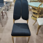 Event Furniture Luxury Dining Chair Stainless Steel High Back Wedding Dining Chair