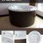 Round Modern Design Free Standing Outdoor Hydrotherapy Massage SPA Bath Hot Tub Acrylic Whirlpool Massage Bathtub