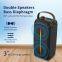 Multifunctional Portable Bluetooth Wireless Outdoor Speaker Loudspeaker