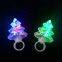 Hot Sale Products Christmas Tree Bright Finger Rings For Party