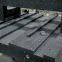 High precision marble mechanical components machine bed base guide beam threaded gantry drilling processing customization