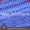 New design promotional soft latest fashion blue knit lace crochet lace skirt for women in stock