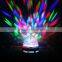 3W RGB Crystal Bulb E27 LED Rotating Stage Lighting For Disco DJ Party