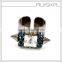 Big Beautiful Crystal Two Spikes Fashion Ring Design
