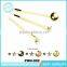 Hot Sale Nickel Free Bobby Pin Moon Star Crystal Hair Clip For Girl
