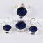 Beautiful !! Blue Sapphire 925 Sterling Silver Jewelry Set, Silver Jewelry, Silver Jewelry Wholesale