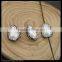 LFD-0050B Wholesale Rhinestone Crystal with Mixed Color Shell Connector Bead Jewelry Finding
