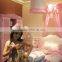 American Wooden Bedroom Furniture Purple Princess Style Bed CC-A-03