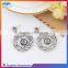Fashion Silver Earrings With Zircon Decorative for Women