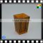 Wooden color Six pieces acrylic bathroom set for home/hotel